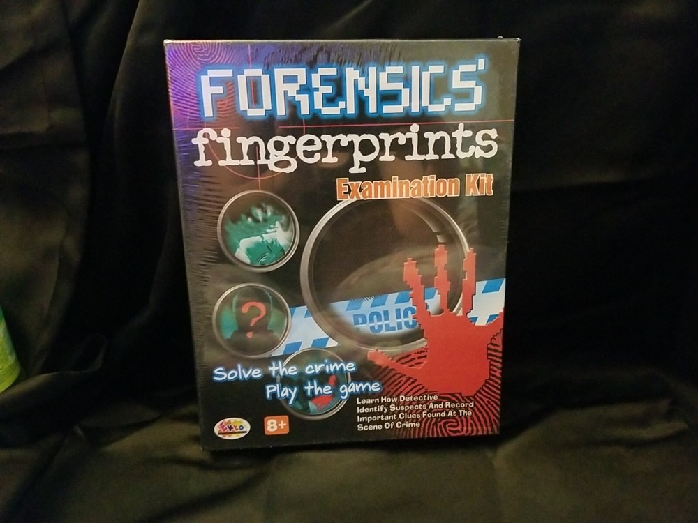 Ekta Forensics Fingerprints Examination Kit NEW AND SEALED