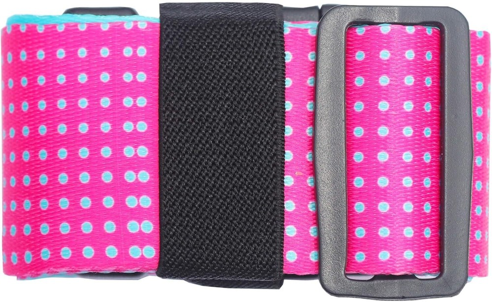 Luggage Straps for Suitcases TSA Approved Easy Universal Size, Gradient Dot
