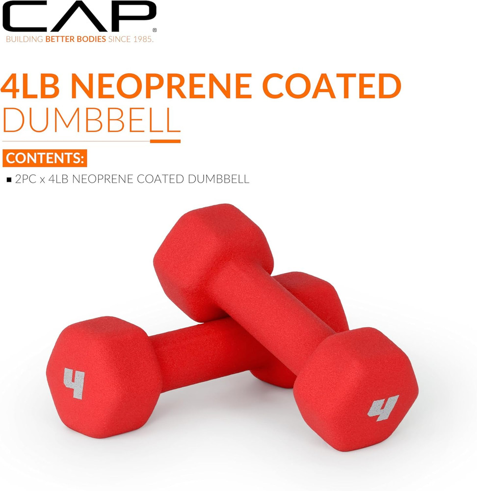 Neoprene Dumbbell Weights Pairs & Sets | Multiple Colors