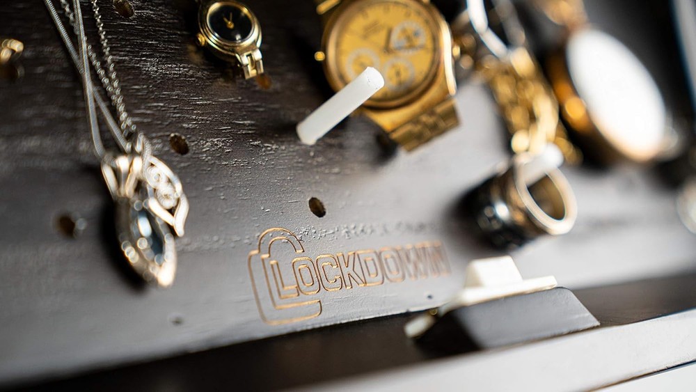 LOCKDOWN in Plain Sight Shelf with Discreet Design, Easy Magnetic Access,