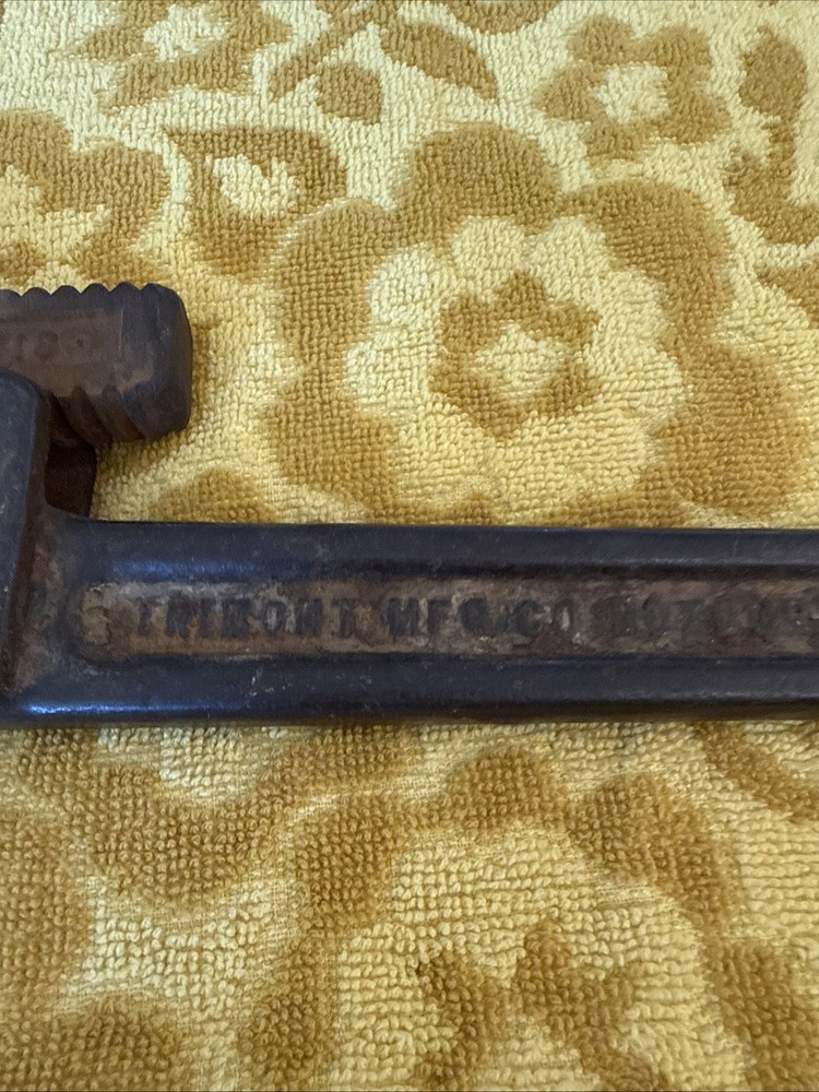 Vintage Trimo Marked No 18 Pipe Wrench