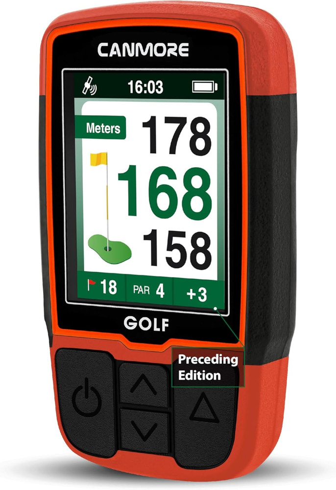 Preceding HG200 Handheld GPS Golf Device (Orange_Preceding)