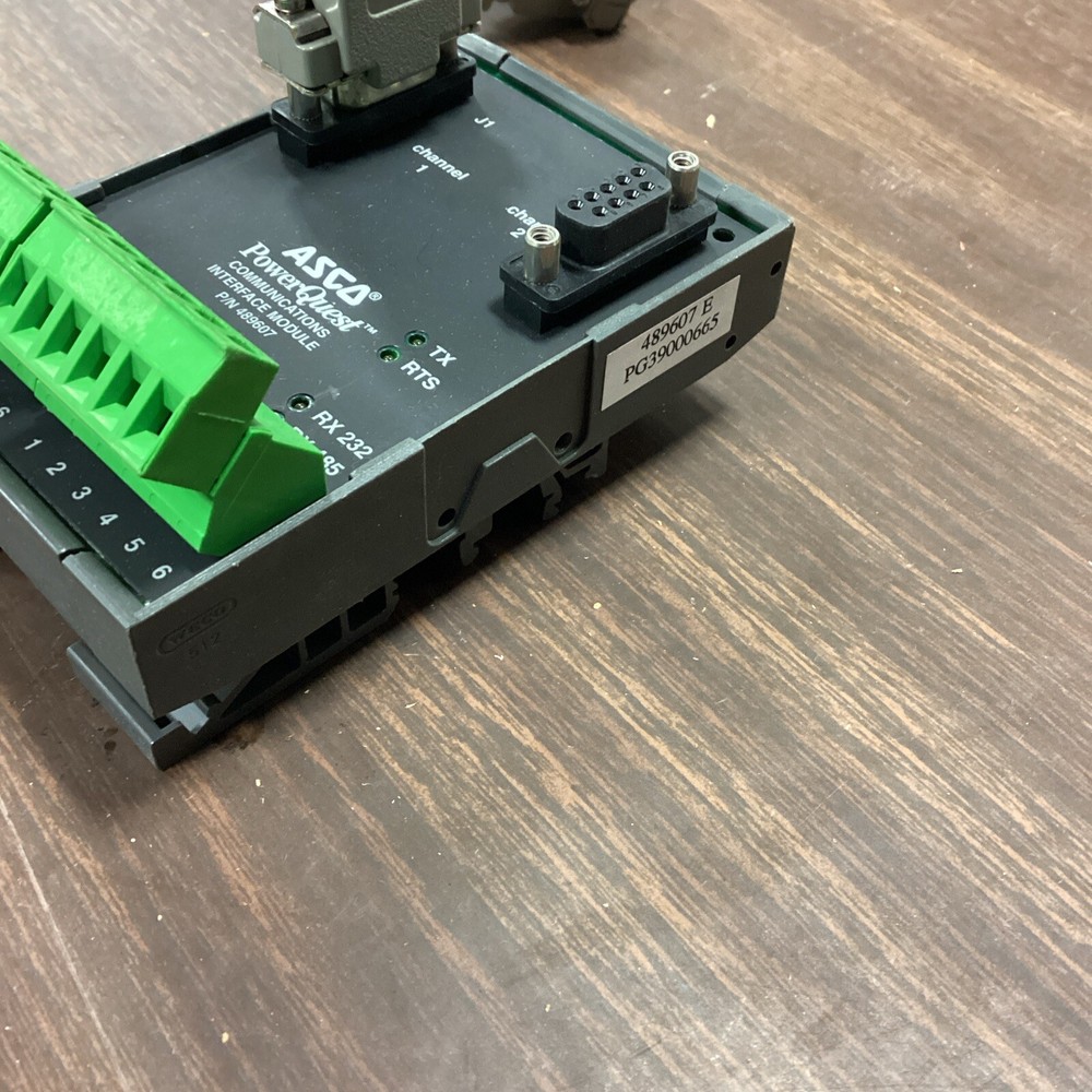 ASCO Power Quest Communications, Interface Module PN 489607