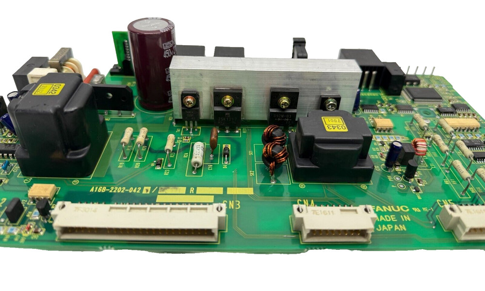 FANUC A16B-2202-0421 - ALPHA Power Supply Control Board