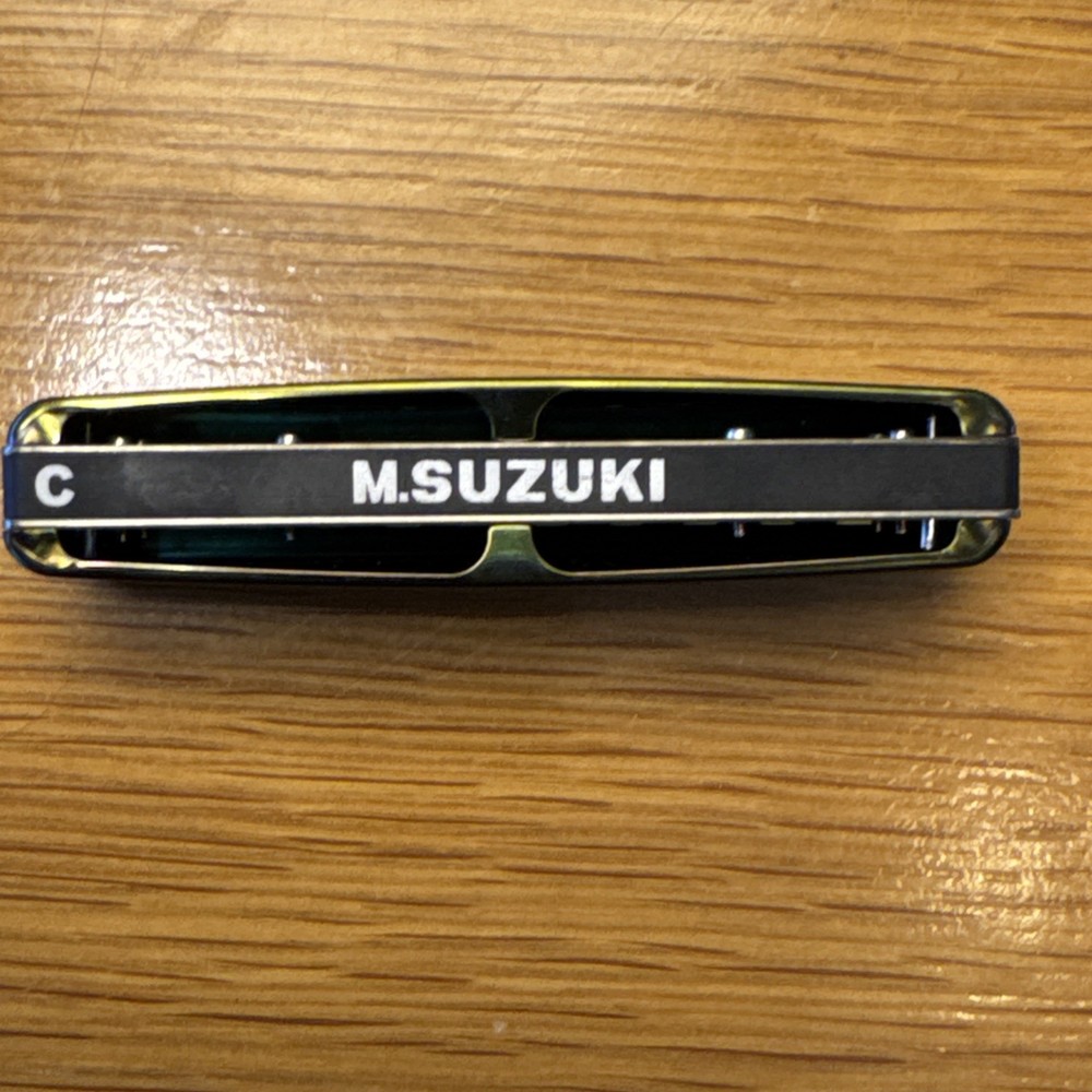 Suzuki C-20 Olive 10-hole Diatonic Harmonica - C Major