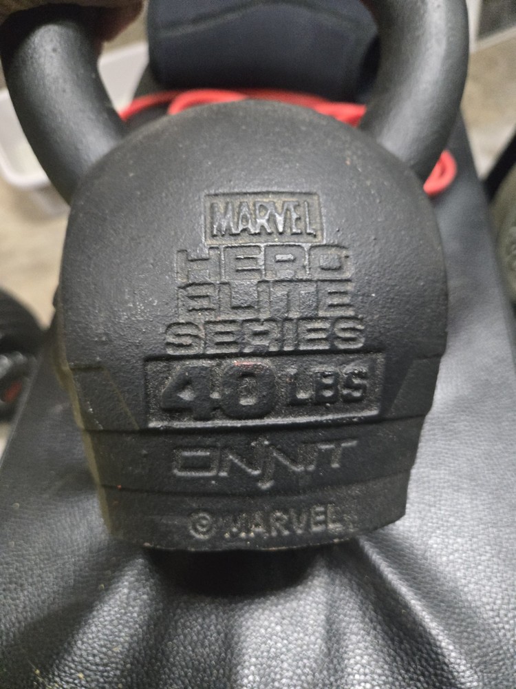 Onnit Officially Licensed Marvel Iron Man Kettlebell 