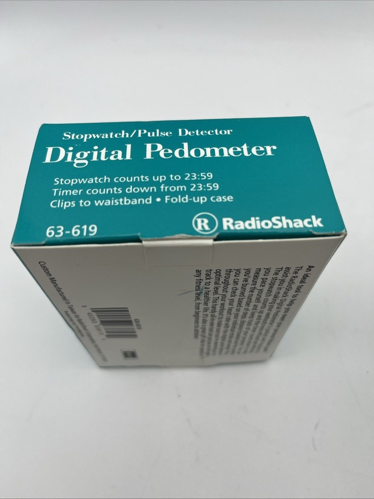 Radio Shack Digital Pedometer Stopwatch/Pulse Detector