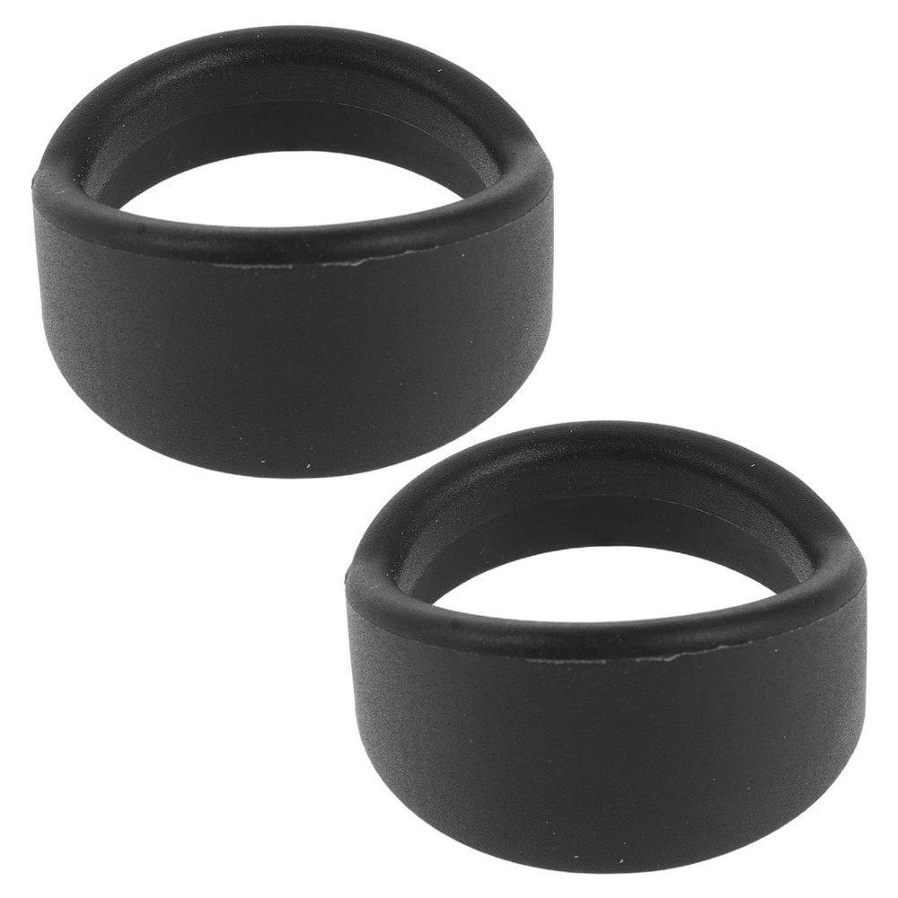 2 PCS Telescope Eyepiece Covers Microscope Eyecup Cap End Binocular