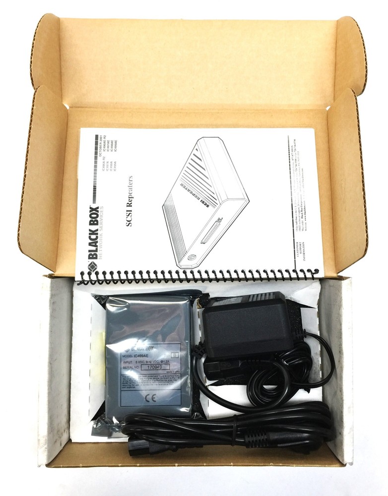 Black Box SCSI Repeater IC499AE NOS