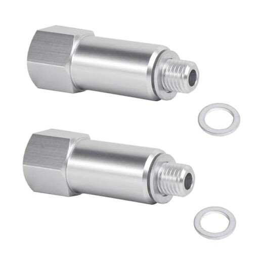 2 PCS Coolant Water Temperature Sensor Adapter Compatible with LS Engine, M12