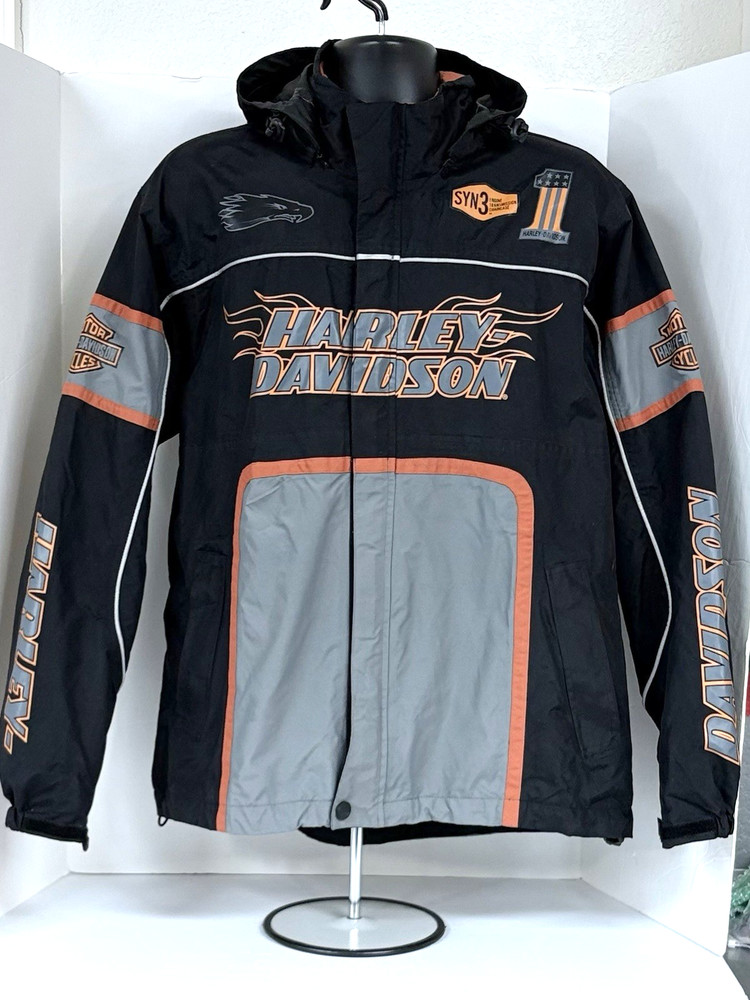 Men's Harley-Davidson Screamin' Eagle Incinerator Rain Jacket - Medium