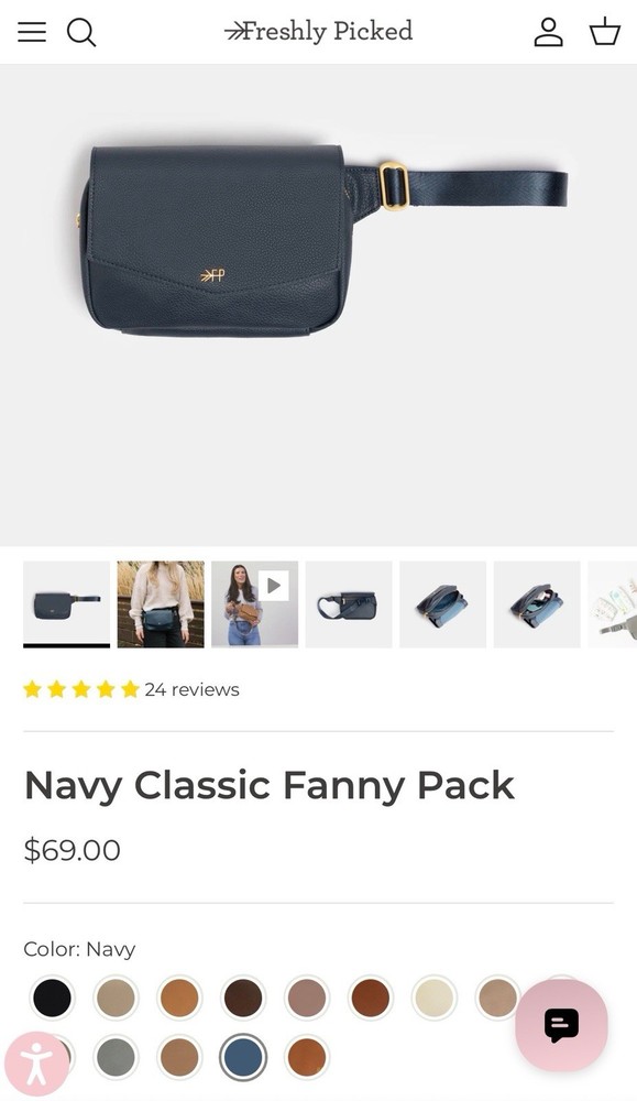 FRESHLY PICKED NAVY CLASSIC PARK PACK