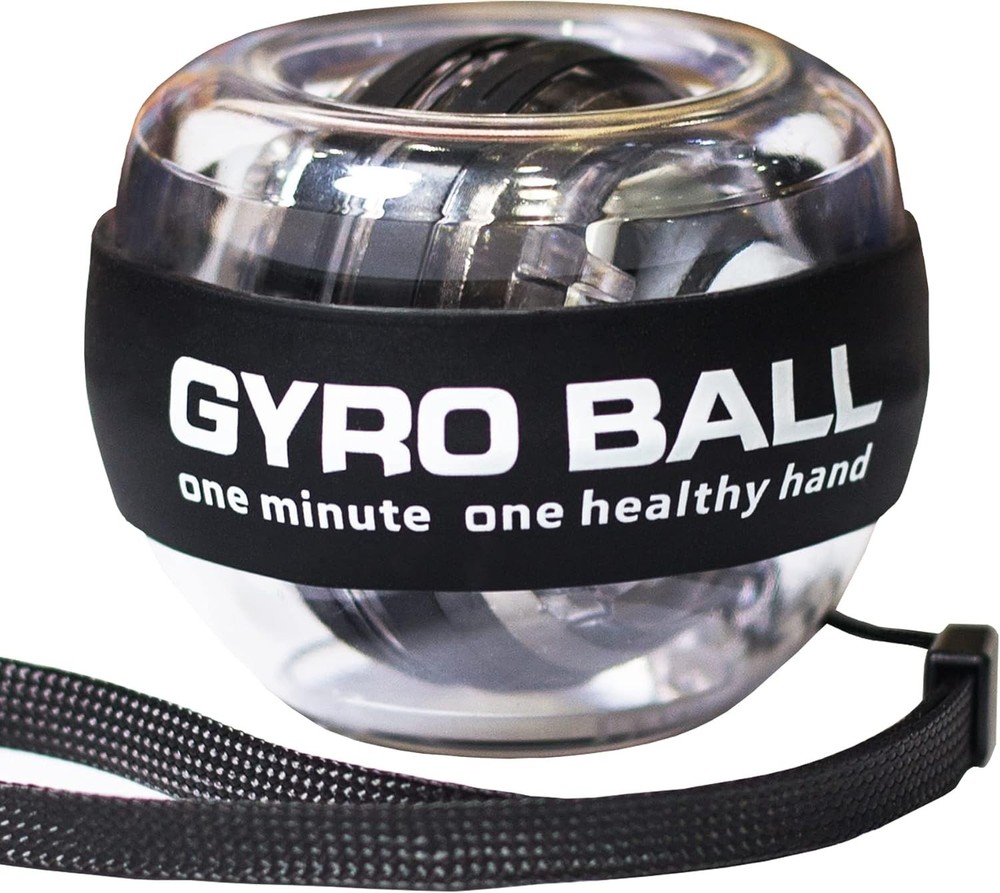 Compact Forearm Exerciser - Portable Wrist Gyro Ball for Strength & Coordination