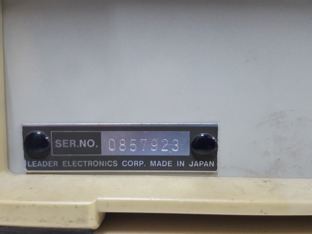 Leader 856 : Multimeter (7923)