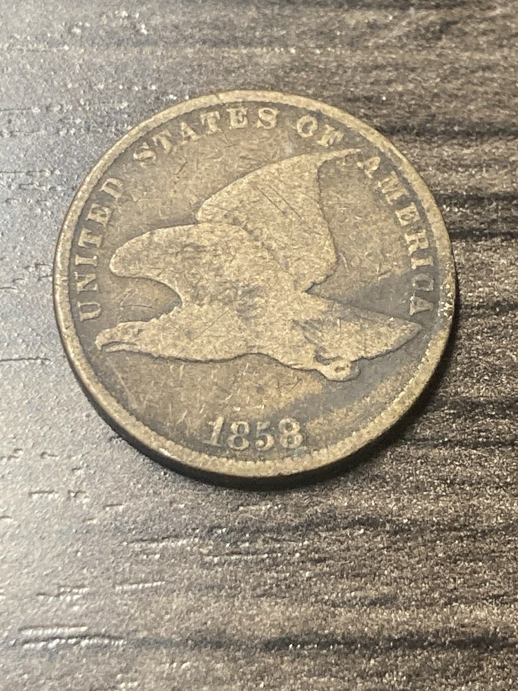 1858 Flying Eagle Cent - As Shown! (#1219)