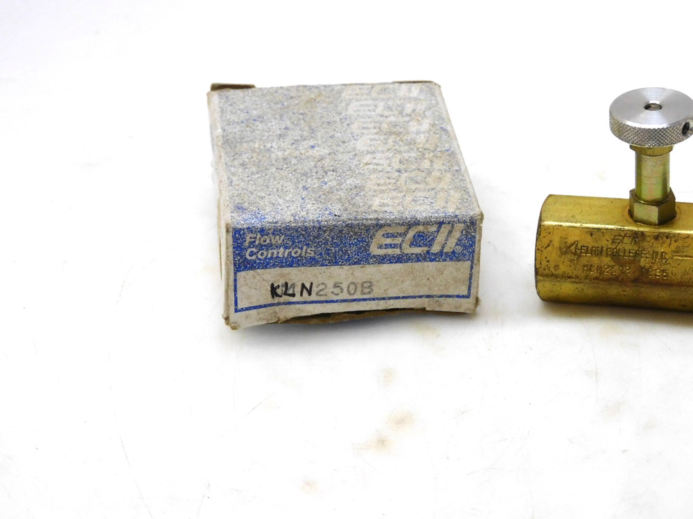 Ecii KLN250B Flow Control Valve 1/4" npt