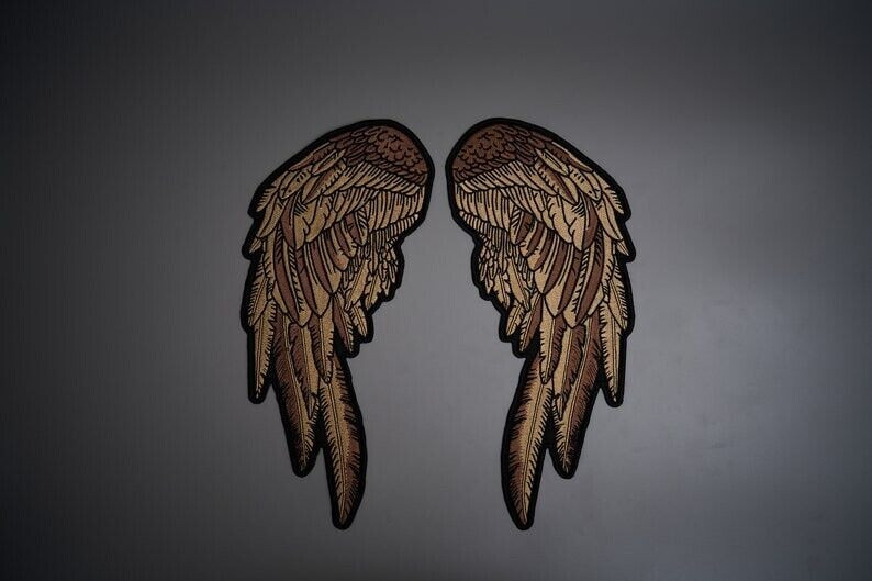 Angel wings patch Large Back Patch for jacket