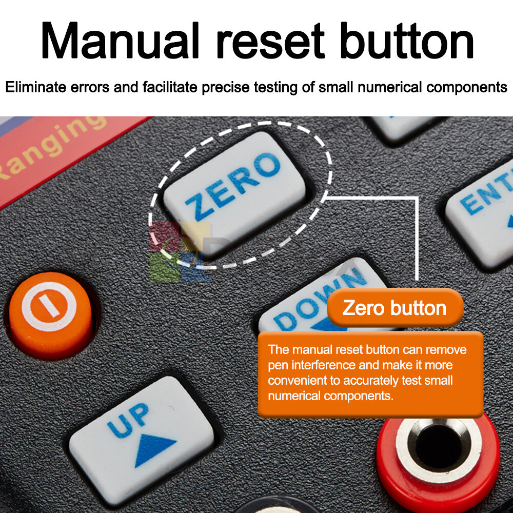 MLC500 High Precision Digital Auto-Range Capacitance Inductance Meter Anti-burn