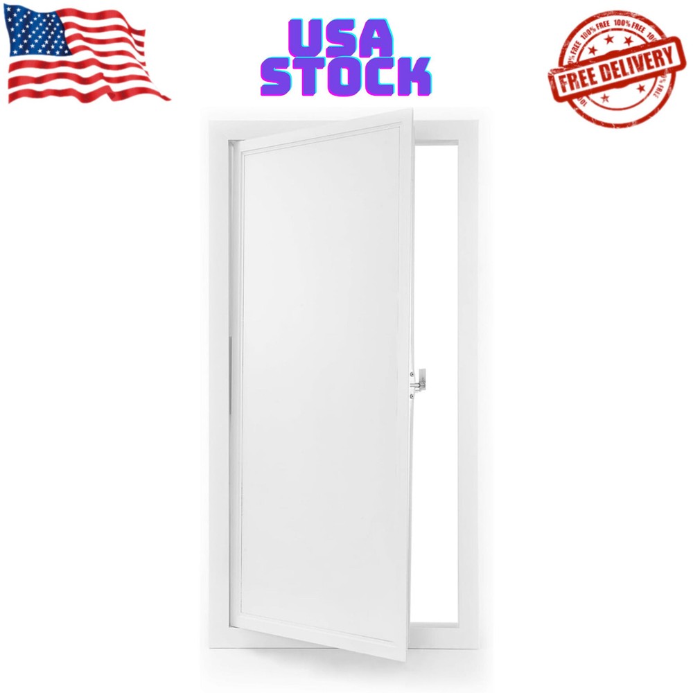 Thicken 1Mm Metal Access Panel 14 X 29, Access Panel with Screwdriver Latch