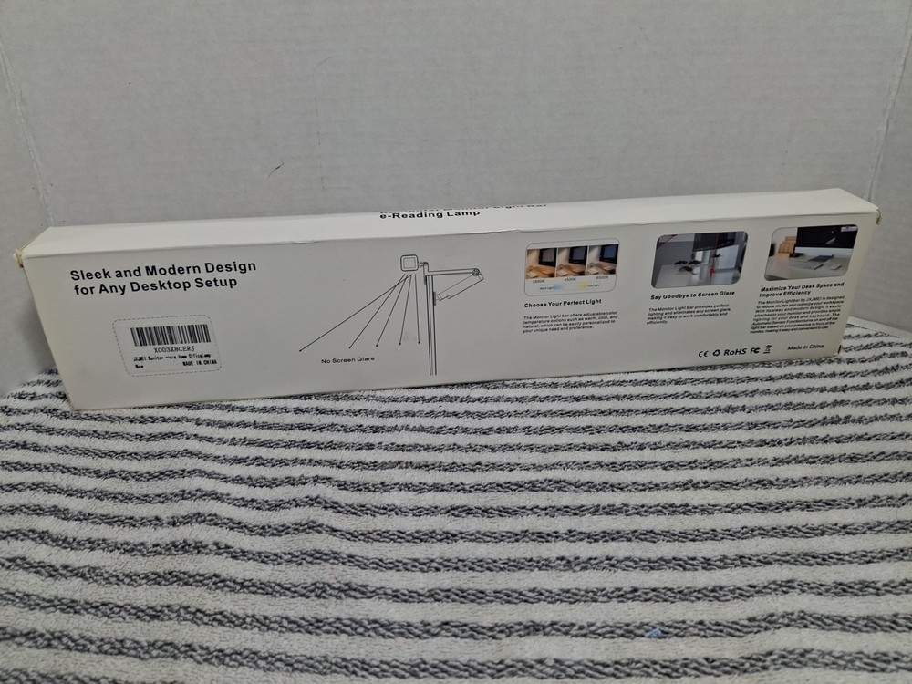 Workspace Monitor Light Bar With Automatic Sensor Function