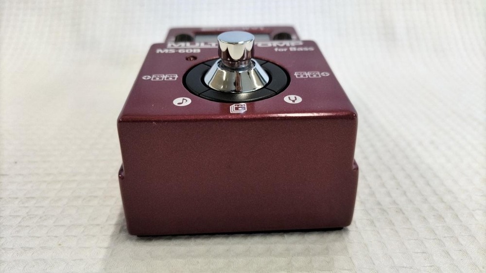 ZOOM MS-60B Bass Multi-Effects Pedal Guitar Effect Processor New