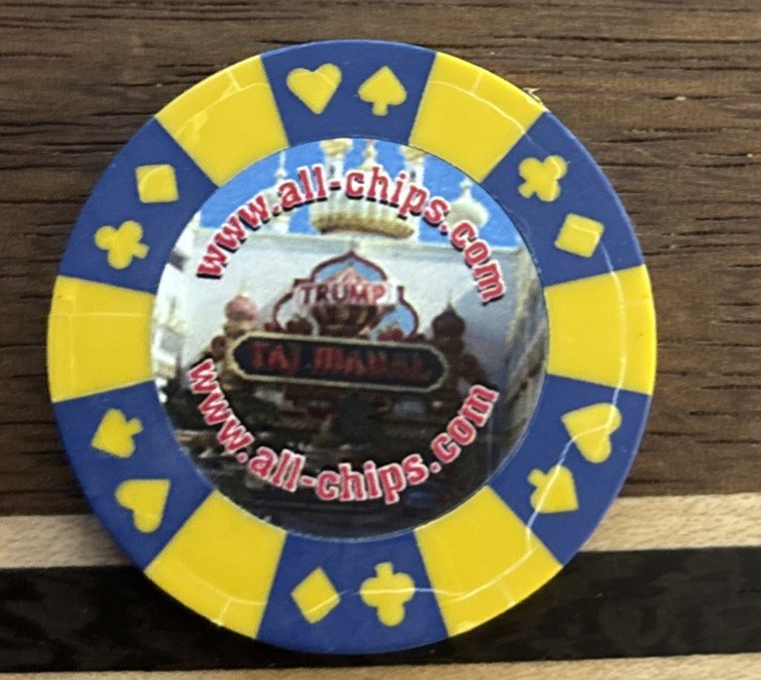 www.all-chips.com Sample Casino Poker Chip