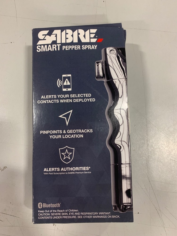 Sabre Smart Pepper Spray - Black