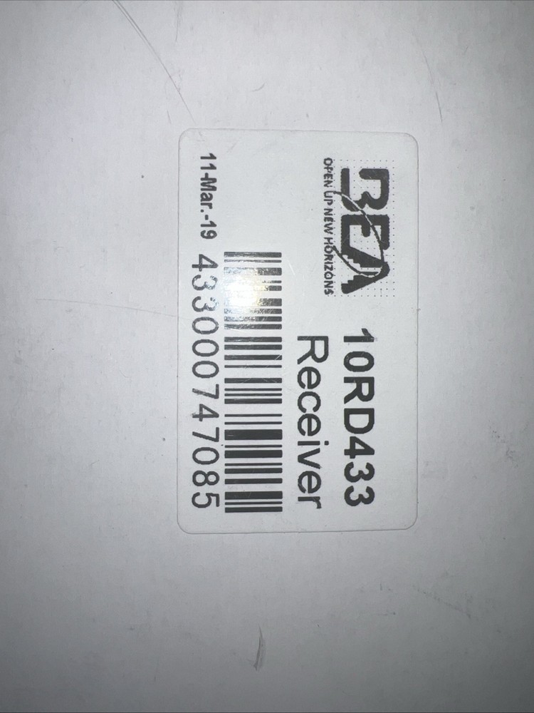 BEA 10RD433 Digital Receiver 433MHZ