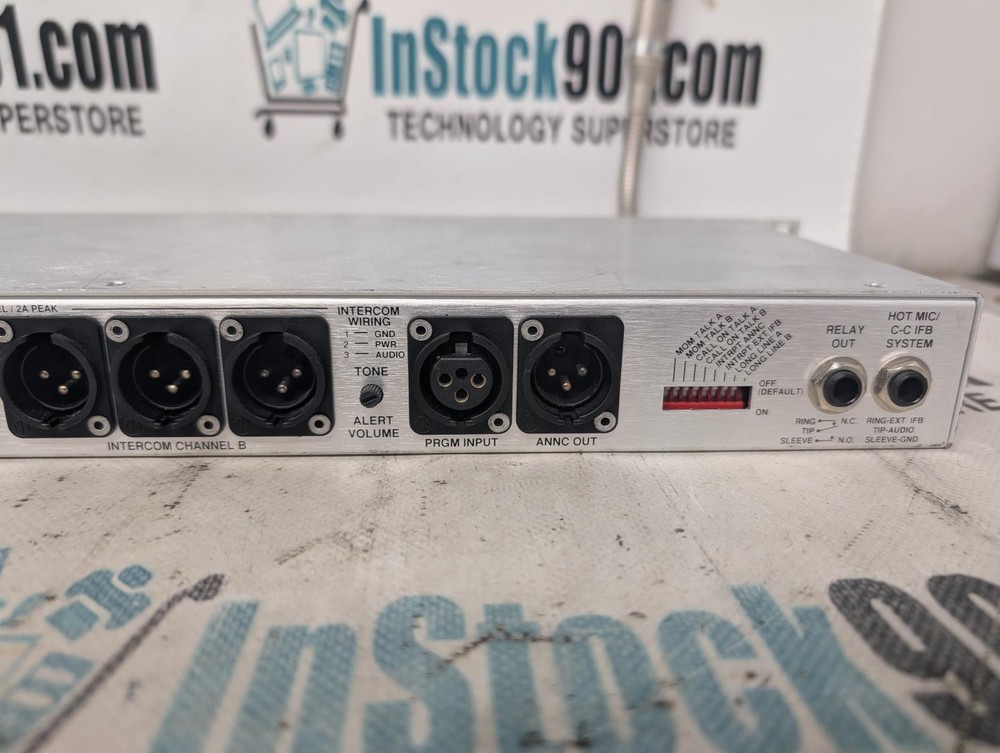 Clear-Com Intercom Beltpack & Headset System - 9x TW502 TWC-10A PL Pro MS-232