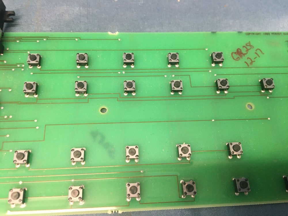 Peavey DPM-3se Keyboard Panel Switch Matrix Board