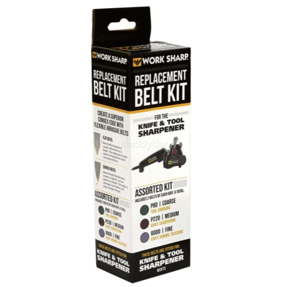 Work Sharp Knife & Tool Sharpener Belt Kit (WSKTS)NEW Premium Grade Long Lasting