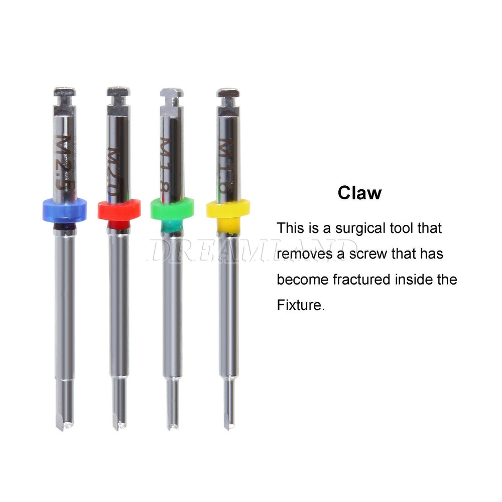 Broken Screw Total Remove Kit SOS Dental Tool Instrument