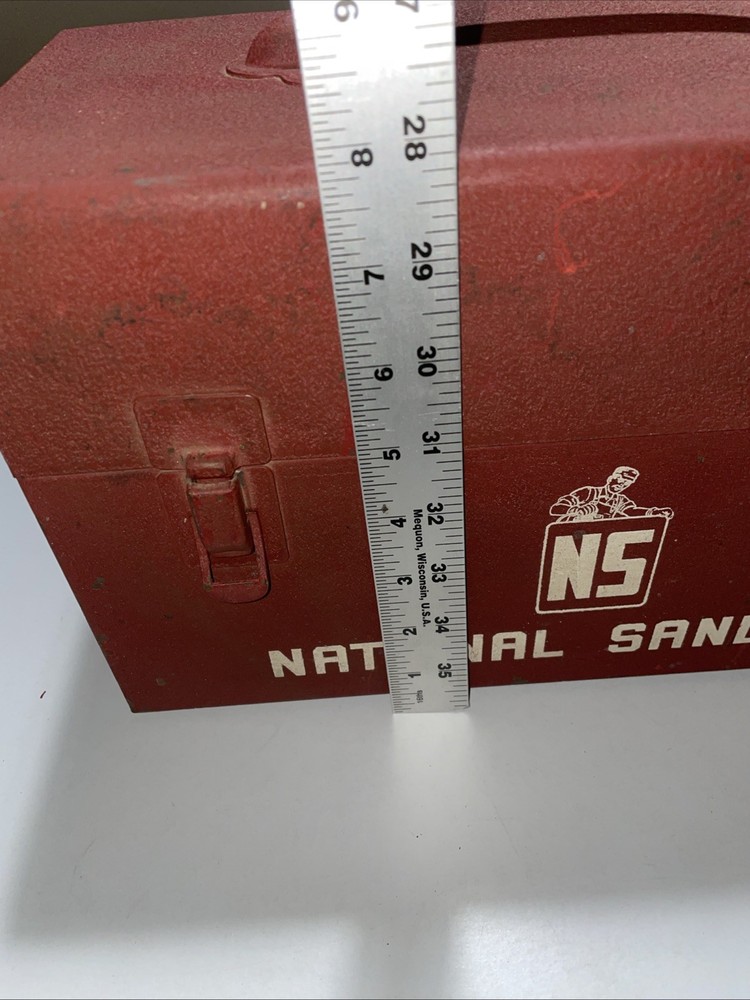 Vintage National Sanders Tool Box Case