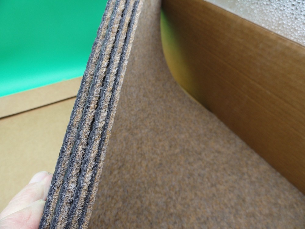 WIZKID ANTIMICROBIAL URINAL MATS BROWN (4-PACK)