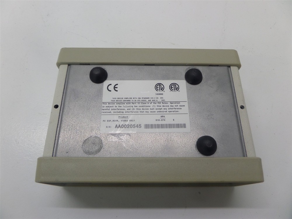 Cybex PC Expander Video 510-074 E Receiver