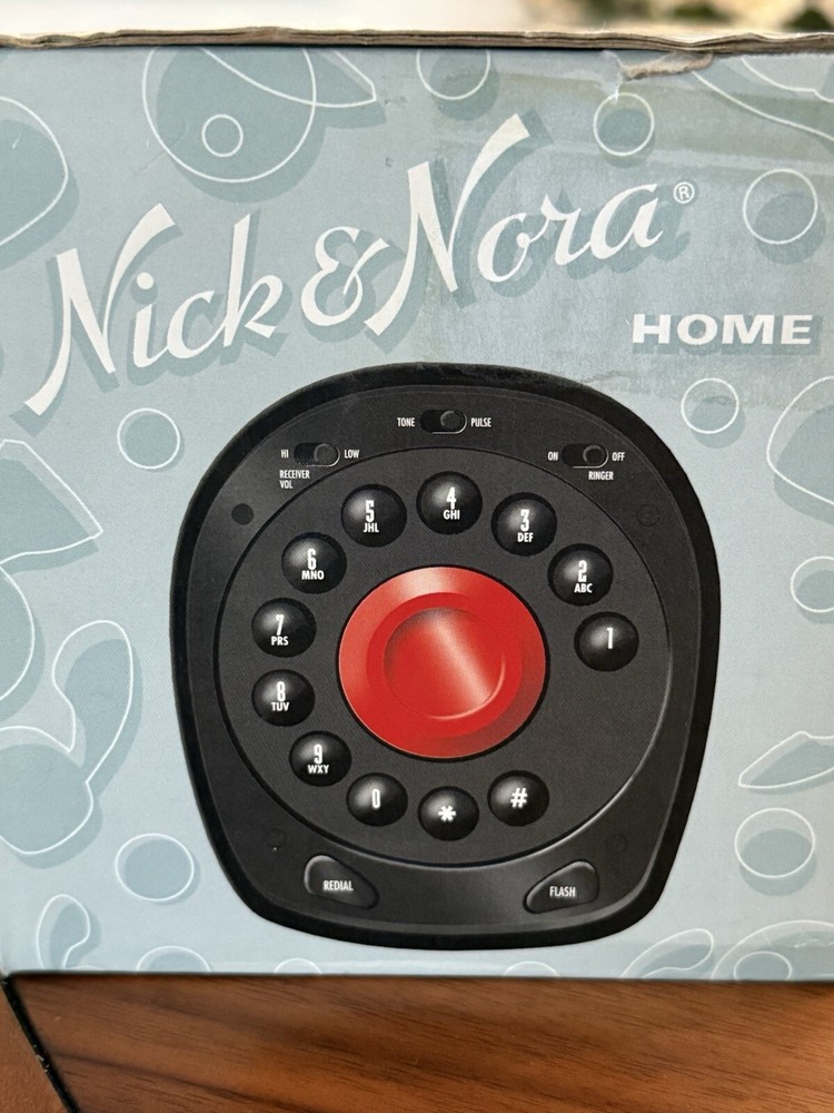 NEW Nick & Nora Candlestick Phone - Metallic Teal -Push Button