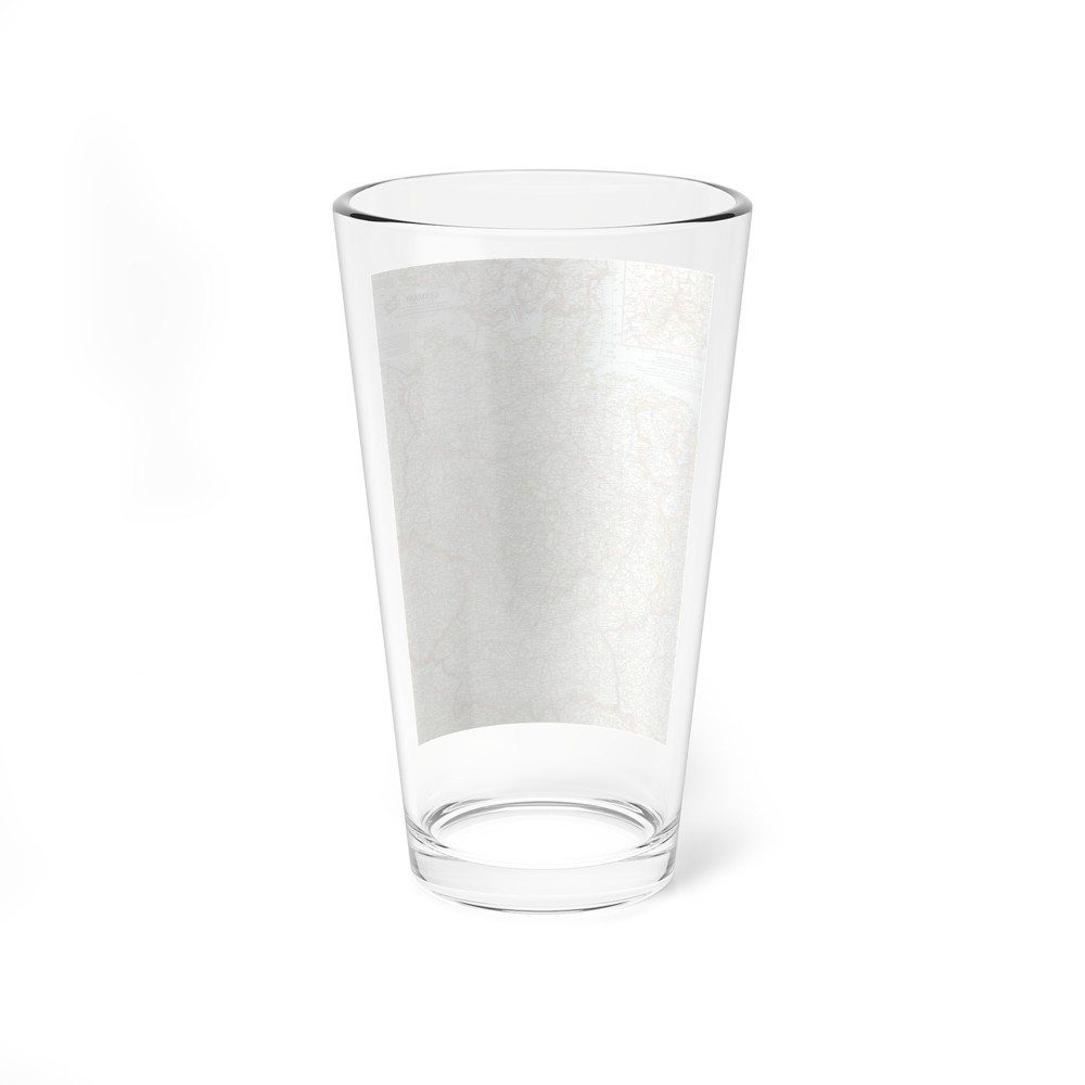 Germany (1959) (Map) Pint Glass 16oz