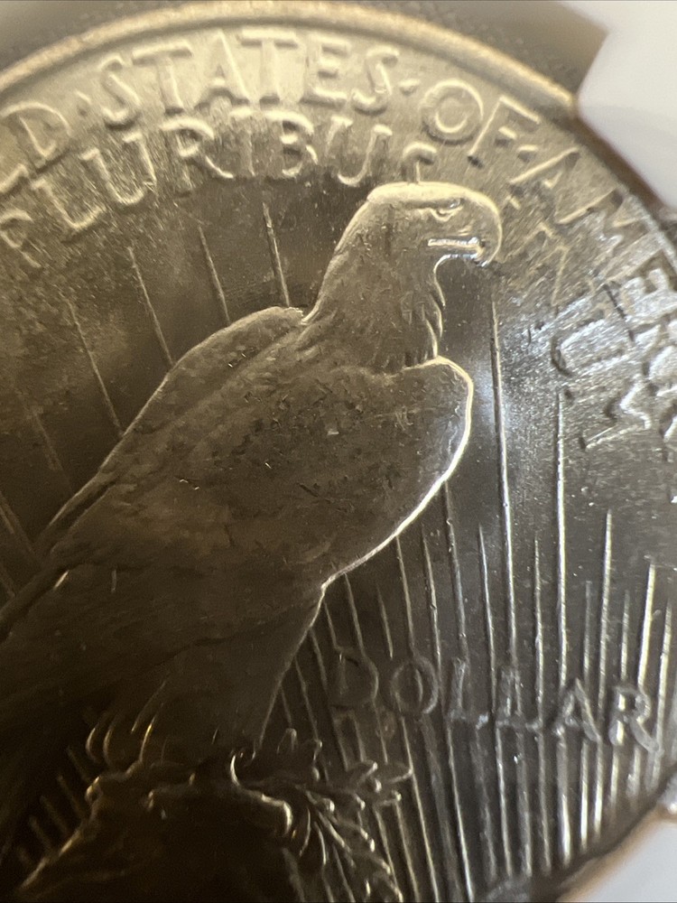 1922 Peace Silver Dollar $1 MS64 NGC