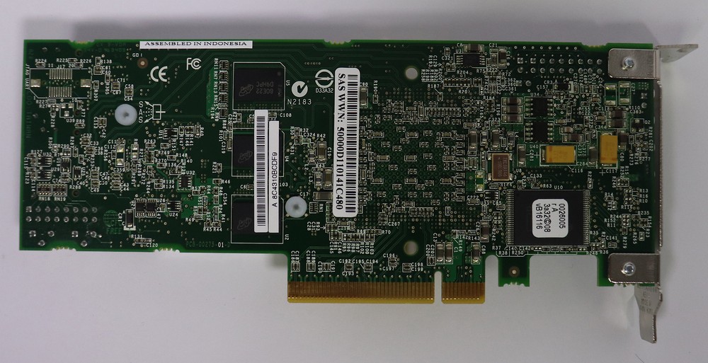 Adaptec ASR-5805 SAS/SATA RAID Adapter controller PCIe with cables