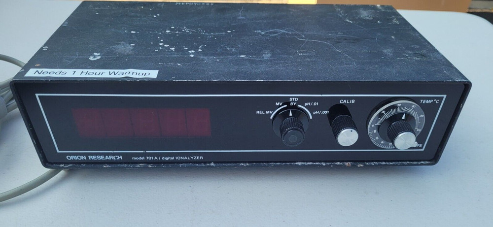 Testing Instrument Orion Research 701A PH Meter Ionalyzer Tested