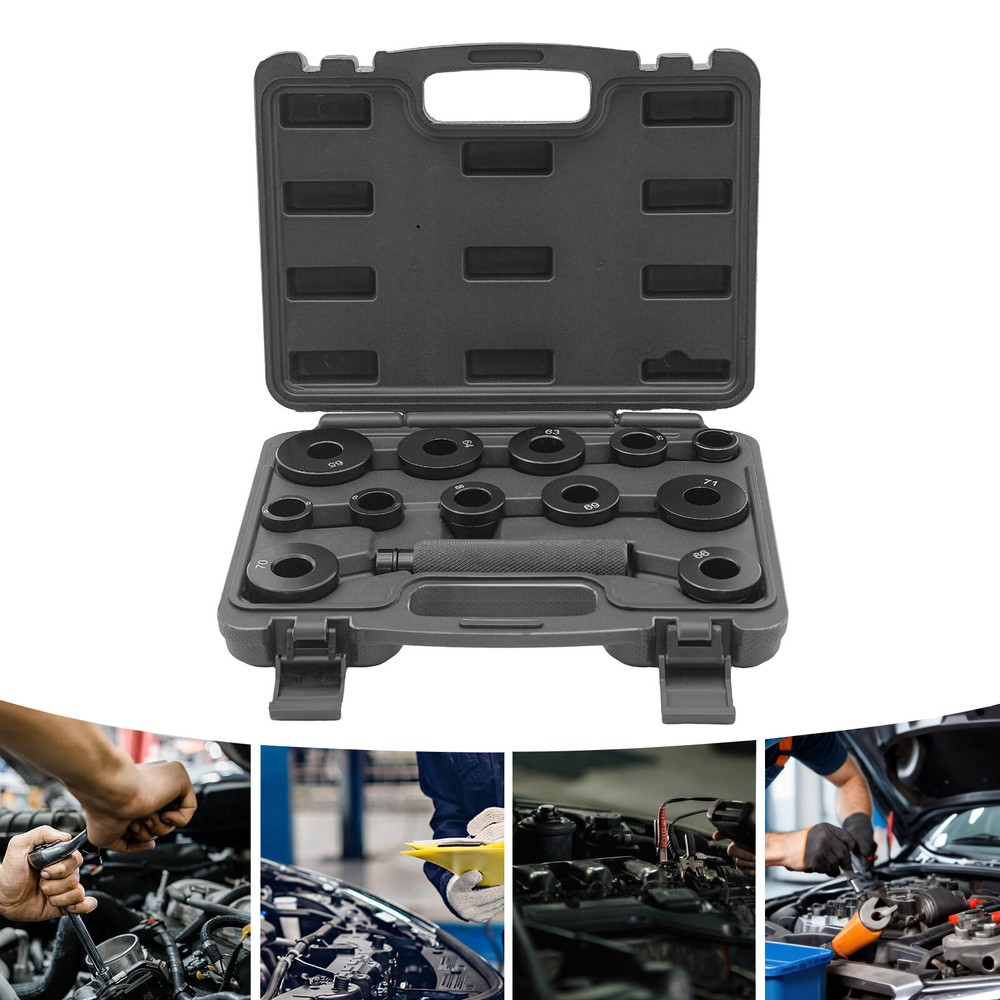 13PCS Modern Transmissions Bushing Driver Set Bushing Driver Tools Kit ﻿Black US