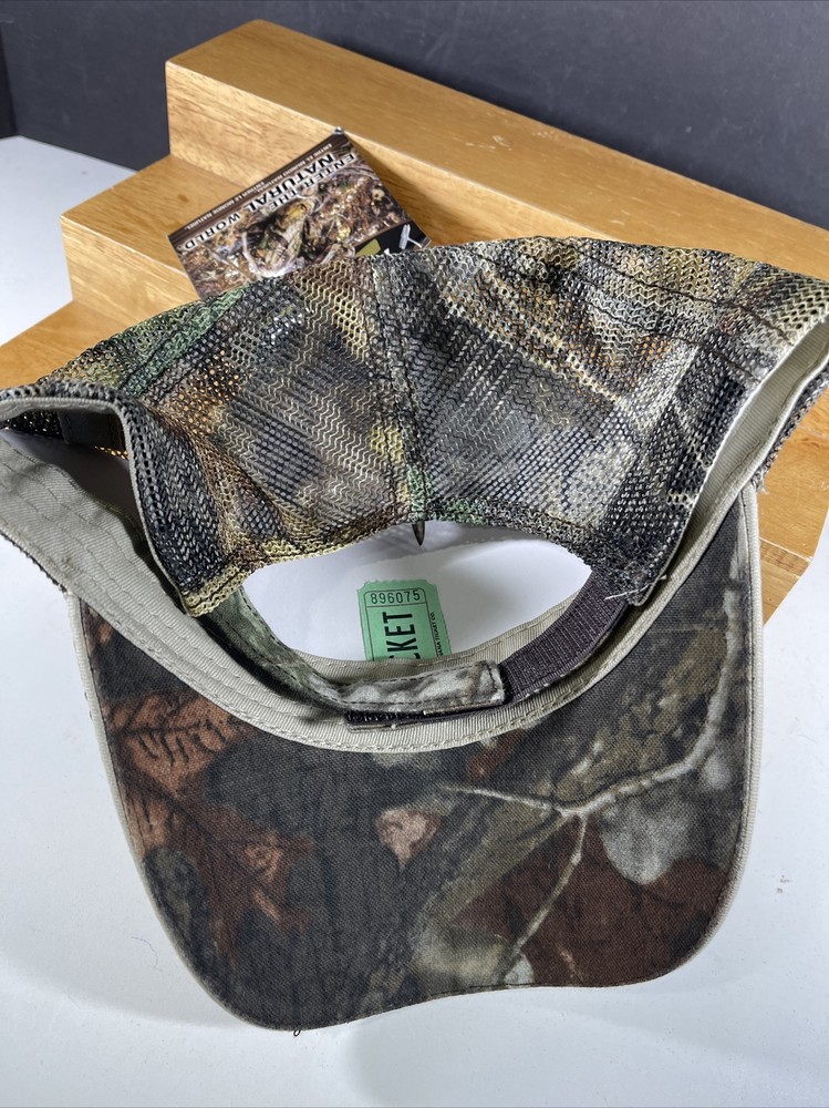 NEW Camo Baseball Hat Hook & Loop Advantage Timber RT400B SPROTSMEN'S ASSOC.