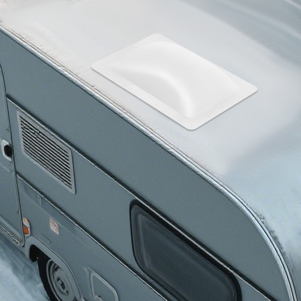 White RV Skylight Outer Dome RV Skylight Fits Camper Skylight
