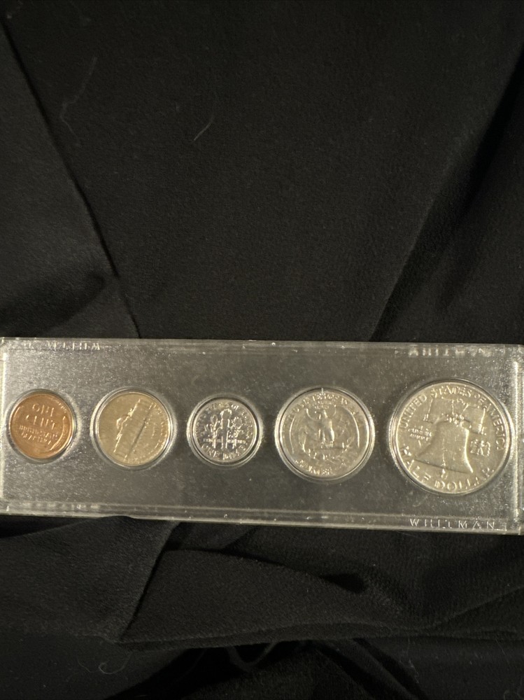 1952 Silver Birth Year Set circulated w/Franklin half