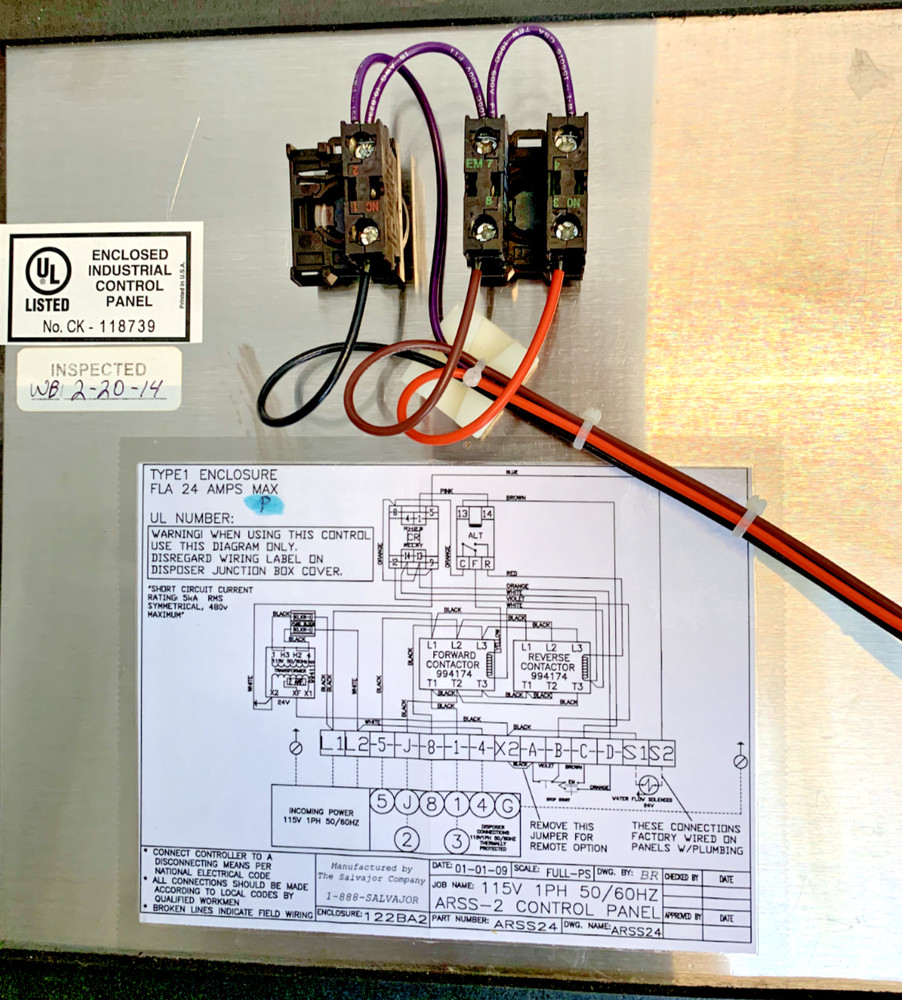 Salvajor ARSS-2 Automatic Reversing Start Stop Control Panel, Open Box
