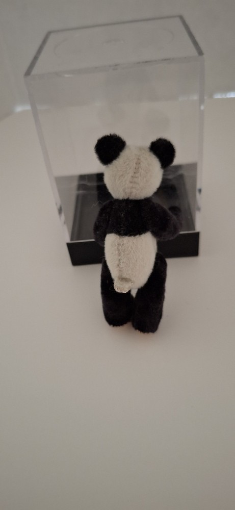 LITTLE GEM 3" PANDA TEDDY BEAR NIB
