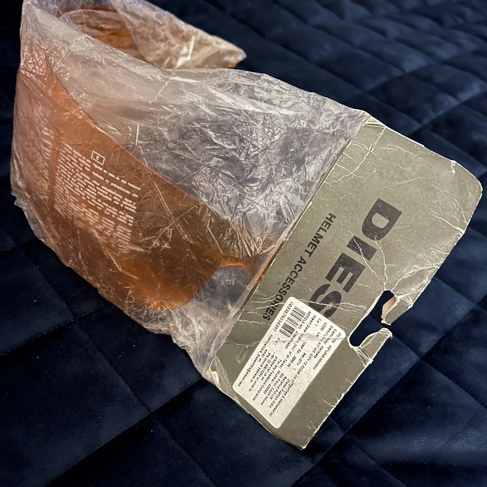 Diesel Helmet Visor Orange