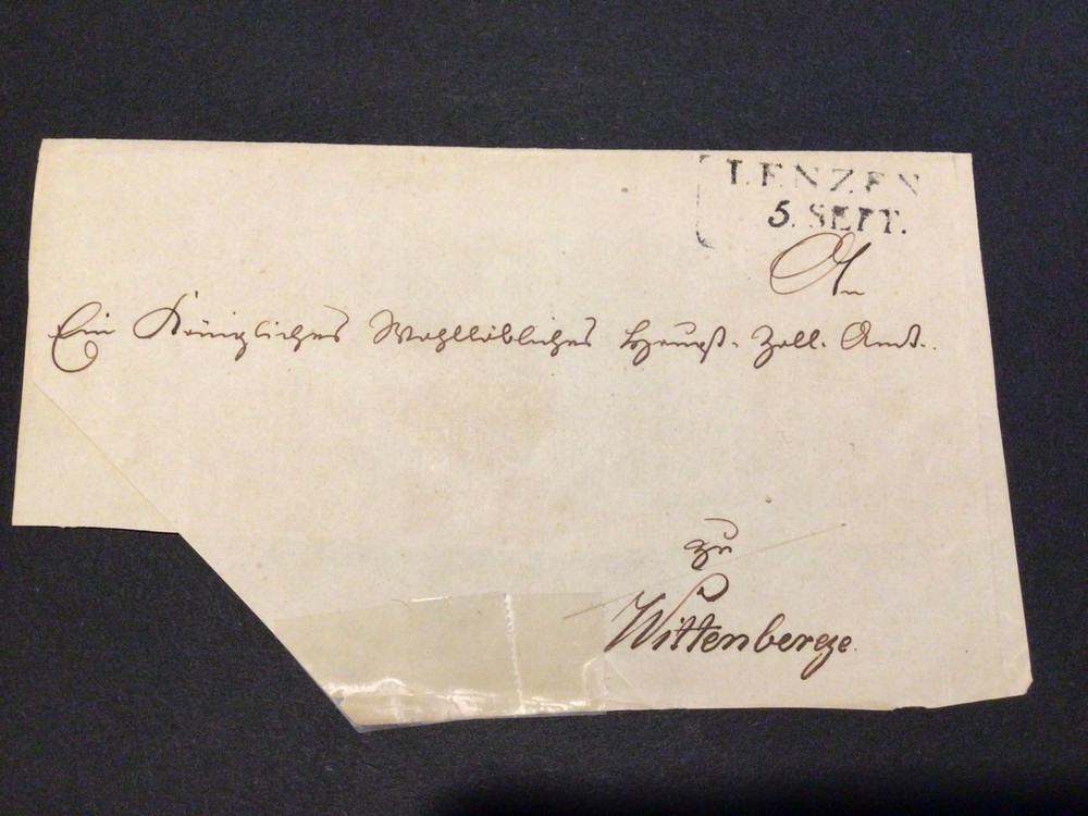 Germany Wurttemberg 1854  postal cover  Ref 62841