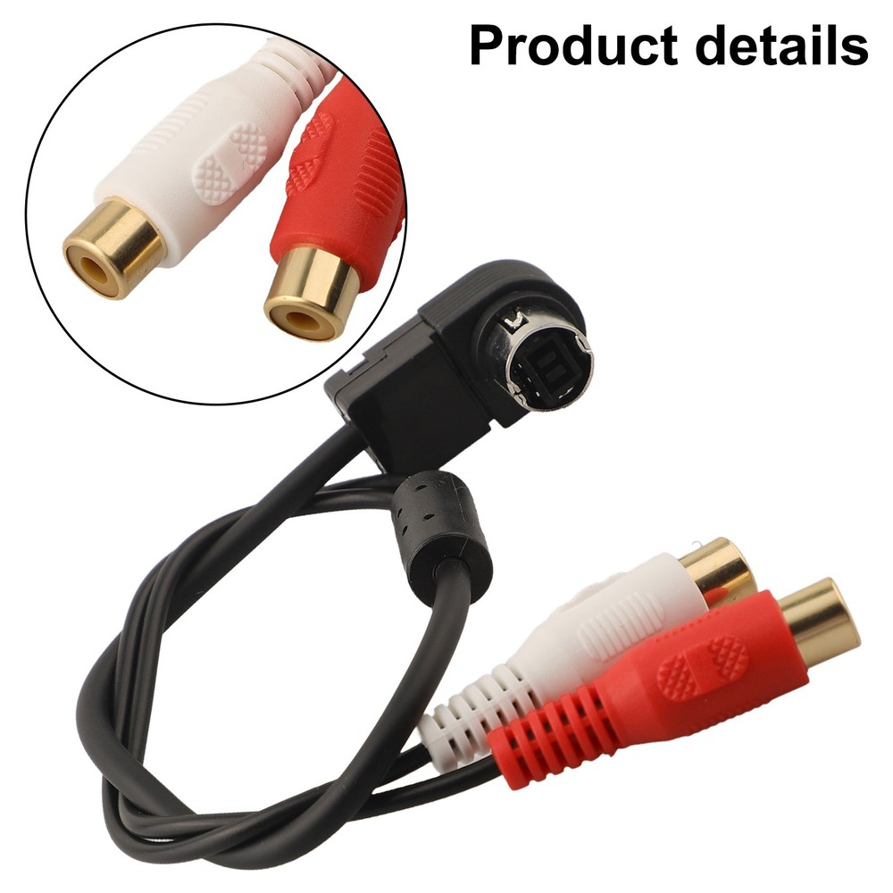 Car Audio System Aux Input Car Audio Cable Quick Installation Wear-resistant
