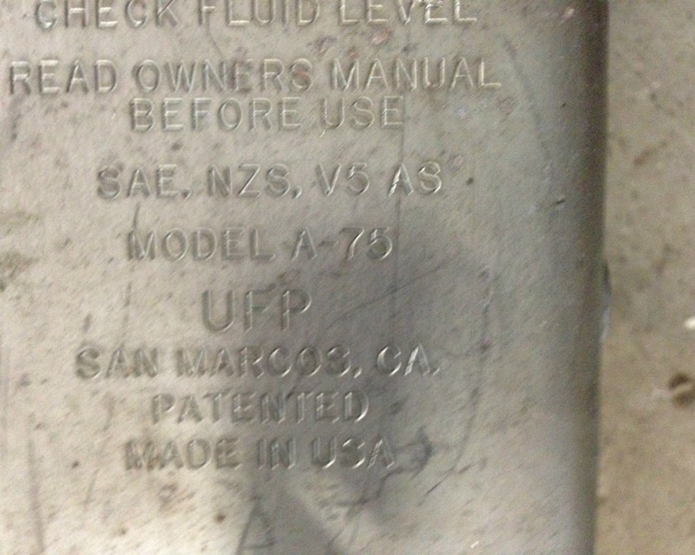 UFP Plastic Outer Cap 2 1/2 inch Diameter 32547 fits A60,A70, A84 or A75 CPLR